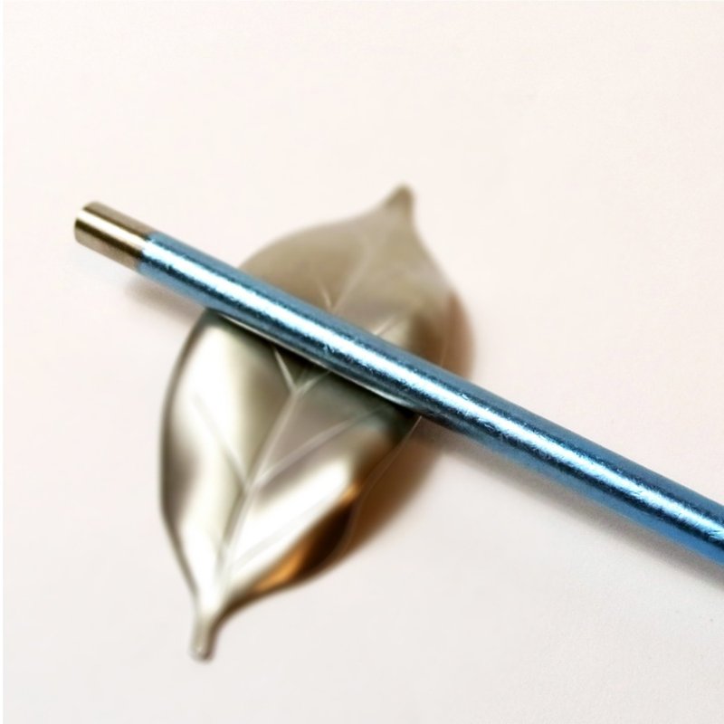 【日本制 Horie】钛爱地球-纯钛ECO环保吸管-青湛蓝 - 环保吸管 - 其他金属 蓝色