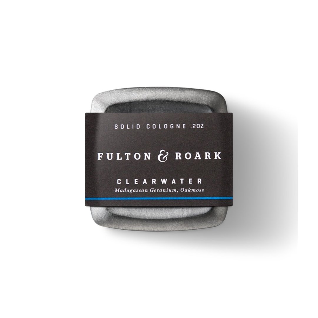 CLEARWATER 顶级男性固态古龙水 - Fulton &amp; Roark - 男性清洁护肤品 - 植物．花 