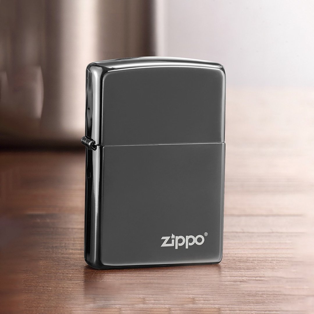 【ZIPPO官方旗舰店】 经典黑冰防风打火机 150ZL - 其他 - 铜/黄铜 黑色