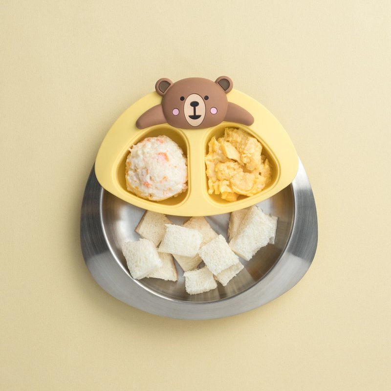 Soufflé 抗菌不锈钢餐盘 | 首创采用304L抗菌不锈钢 - 盘子/餐盘/盘架 - 不锈钢 蓝色