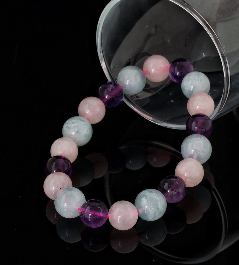 入门级多宝 11mm 手錬 ( Multi Gems 11mm Bracelet ) - 手链/手环 - 水晶 