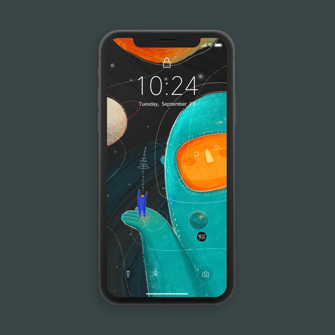 【Digital Wallpaper】细听自己 - 手机壁纸电子档 - 电脑手机桌布/贴图/App 图示 - 其他材质 