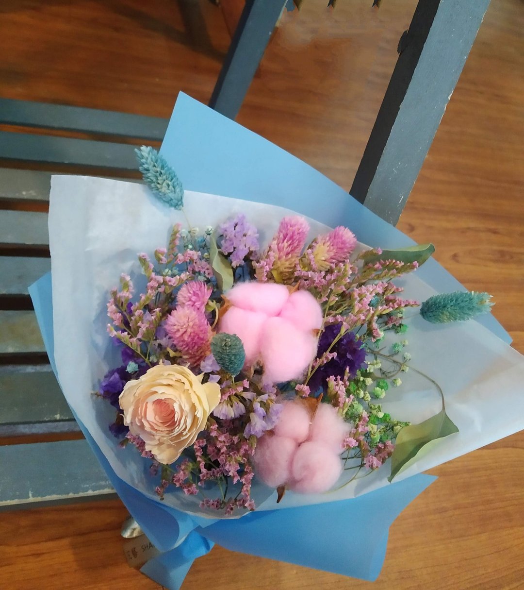 甜蜜心意款 干燥花束 生日花礼及见面小花束 - 干燥花/捧花 - 植物．花 