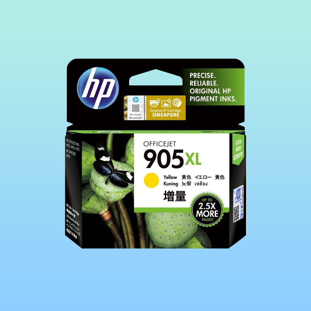 HP 905XL 原厂黄色高容量墨水匣 T6M13AA for HP OJ Pro 6960 - 其他 - 其他材质 黄色
