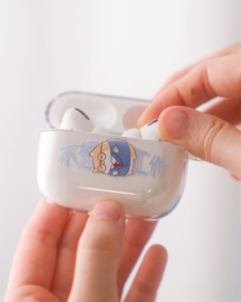 香港品牌 LAYz Animal #01 碌埃猪 AirPods Case - 耳机收纳 - 塑料 