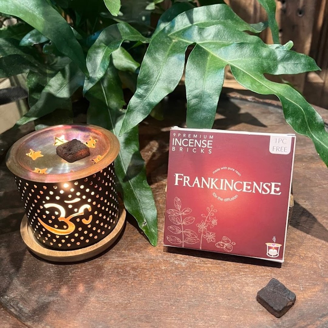 灵魂能量香氛│乳香│手揉香砖 Incense Bricks Frankincense - 香薰/精油/线香 - 其他材质 