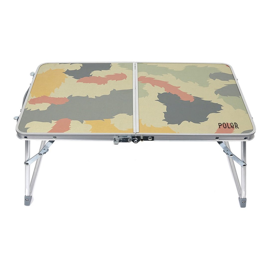 日韩限定 POLER CAMPING TABLE 铝合金迷你折叠桌 芥末迷彩 - 露营用品 - 铝合金 多色