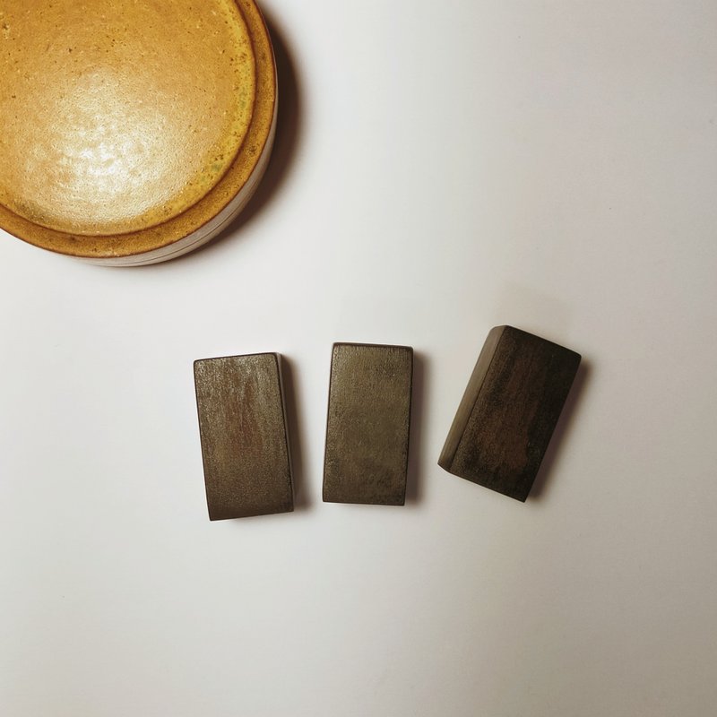 【手刻－闲章】黑檀系列 - 印章/印台 - 木头 多色