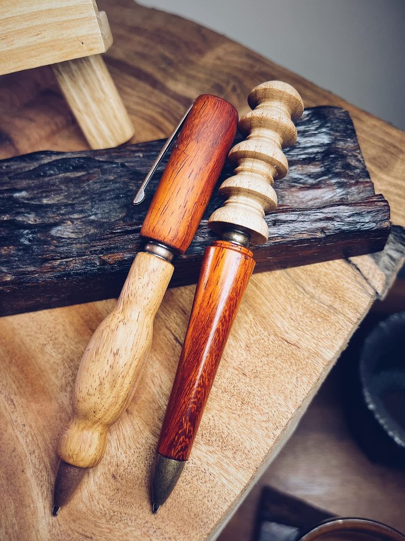 【一人成团】台北大稻埕手工笔体验课/转轴原子笔 - 木工/竹艺 - 木头 