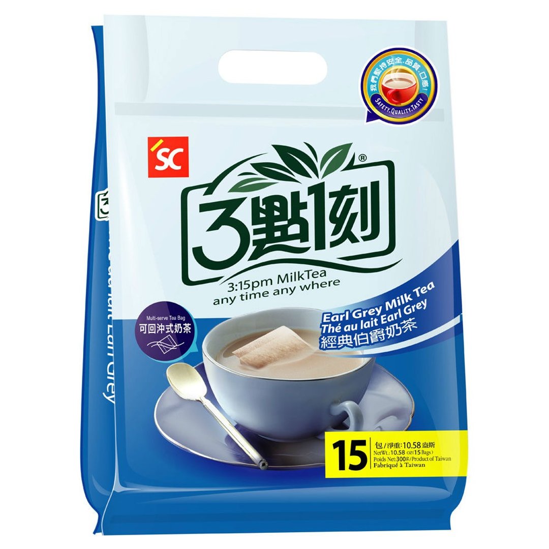 【3点1刻】经典伯爵奶茶15入/袋 - 奶类/豆浆 - 其他材质 蓝色