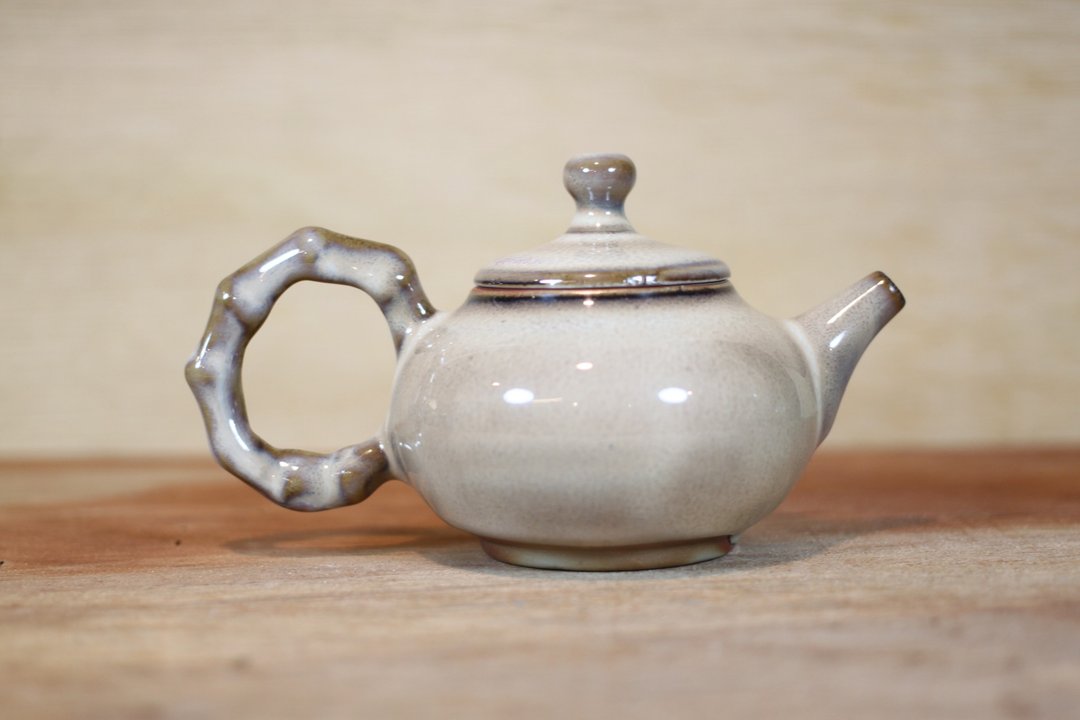 【母亲节礼盒】钧窑柴烧茶壶 名家叶敏祥手作陶精品 - 茶具/茶杯 - 陶 