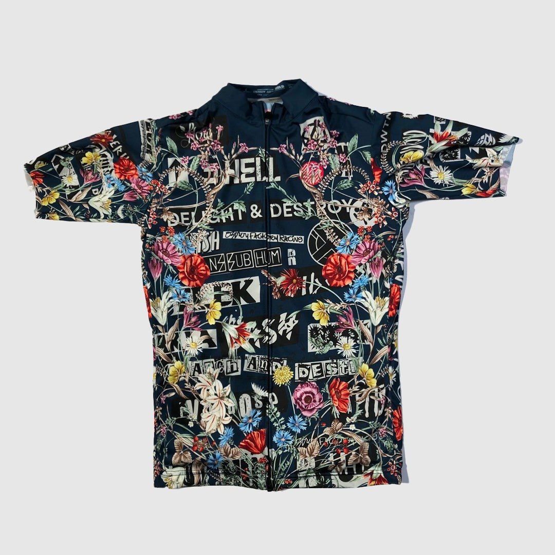 【Ostroy】Punk Flower Women's Jersey_短袖车衣_女 - 自行车/周边 - 聚酯纤维 多色