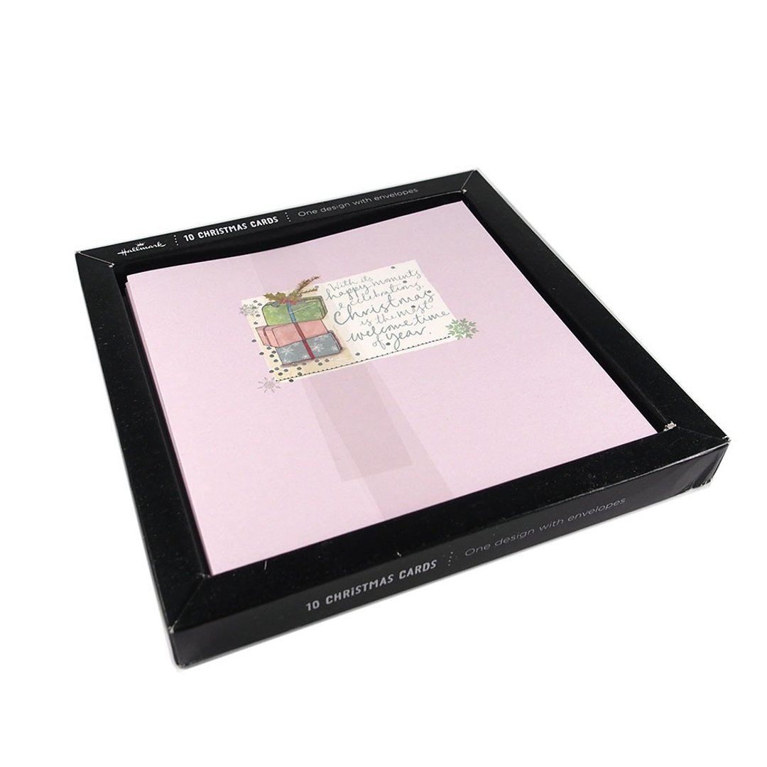 与你欢庆圣诞  耶诞盒卡10入【Hallmark-卡片 圣诞节系列】 - 卡片/明信片 - 纸 多色