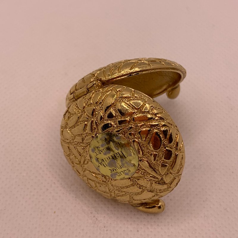Vintage HOUBIGANT饰品盒香膏盒 - 其他 - 其他金属 