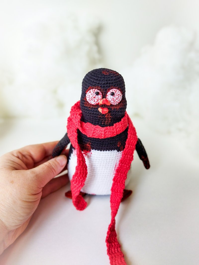 企鹅可怕的恐怖玩具钩针图案PDF英文。 令人毛骨悚然的圣诞娃娃 - 手工艺教程/工具书 - 其他材质 