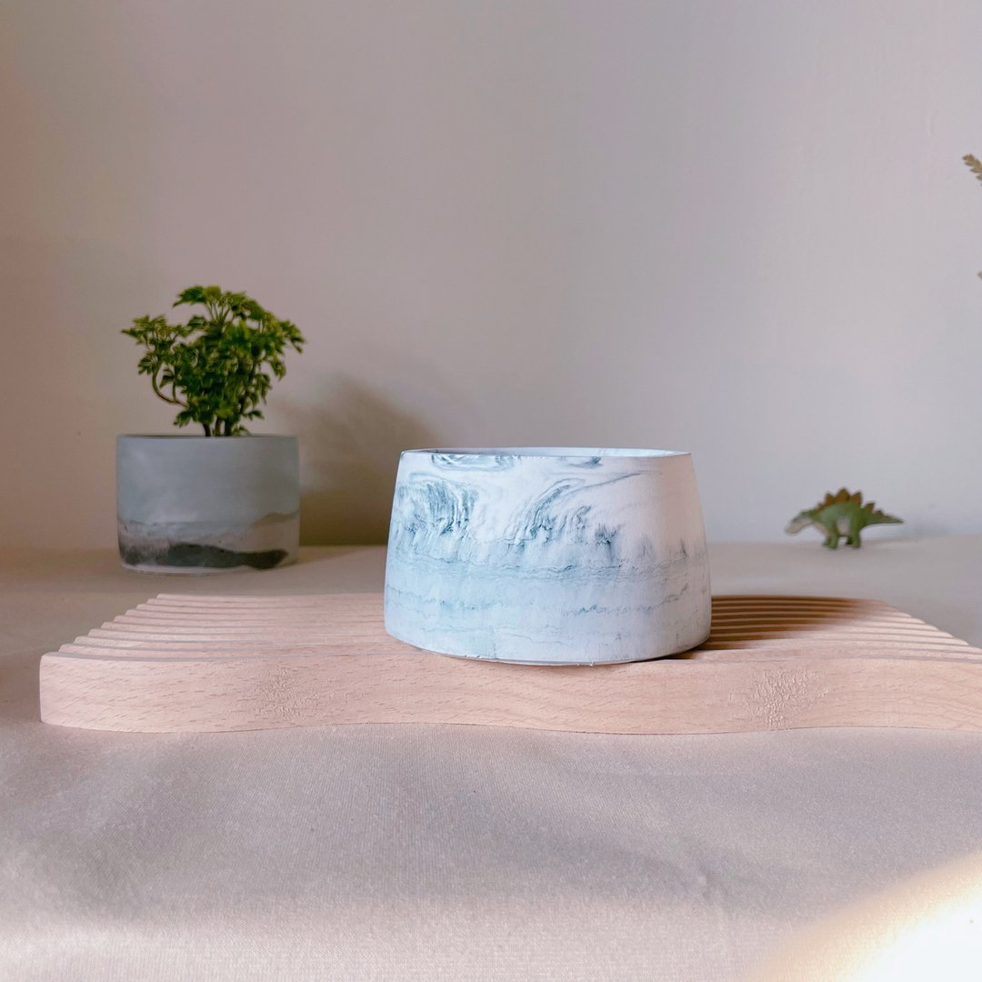 山水 | 手作水泥盆 - 植栽/盆栽 - 水泥 