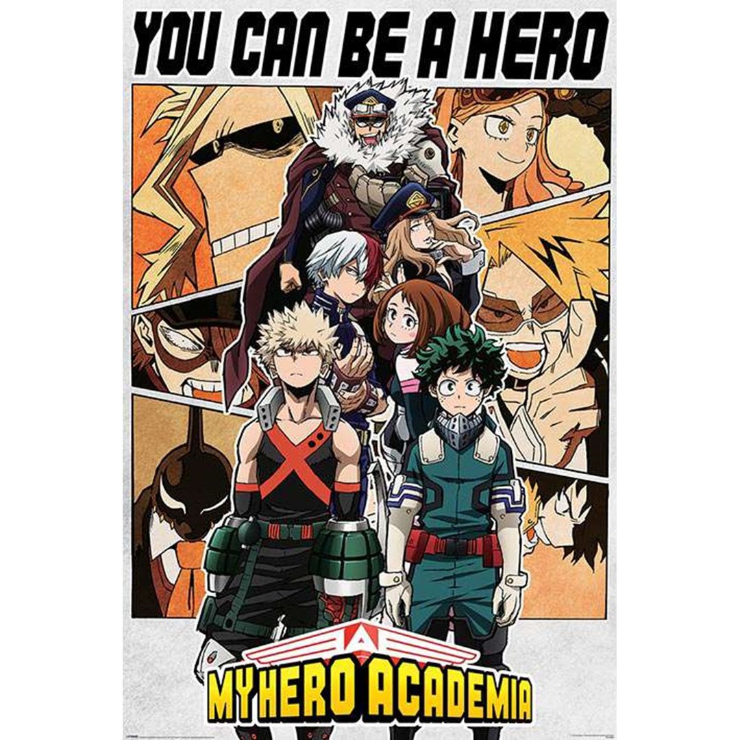 【我的英雄学院】 My Hero Academia (Be a Hero) 进口海报 - 海报/装饰画/版画 - 其他材质 多色