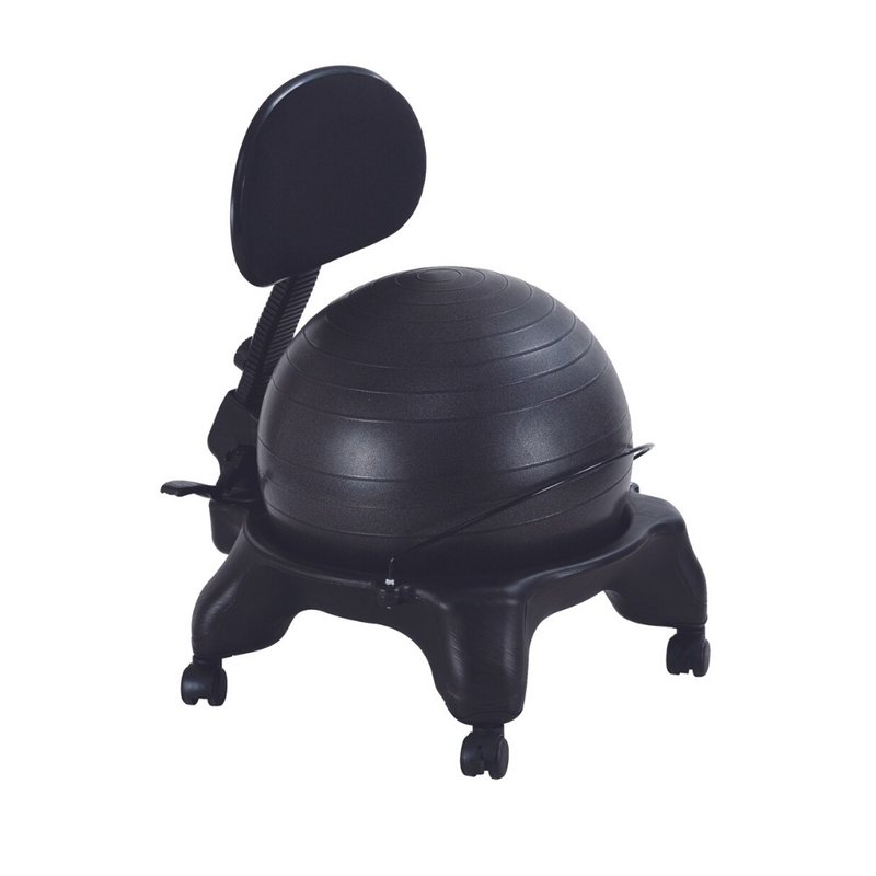 美国 Aeromat 椅背可调式健身球椅(瑜珈球椅) - 运动/健身用品 - 塑料 黑色