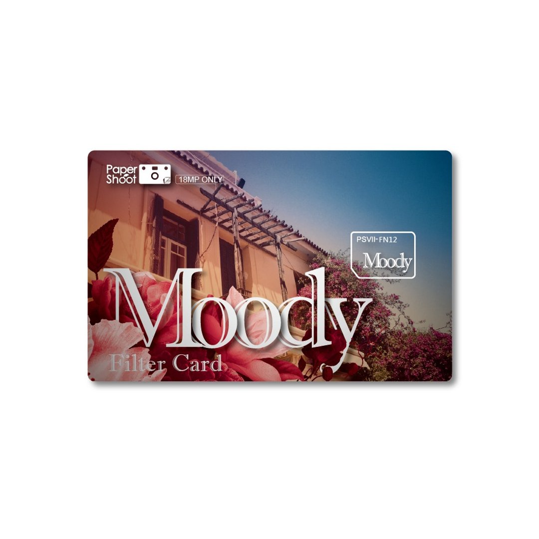 Paper Shoot 滤镜卡 -Moody - 相机 - 塑料 黑色