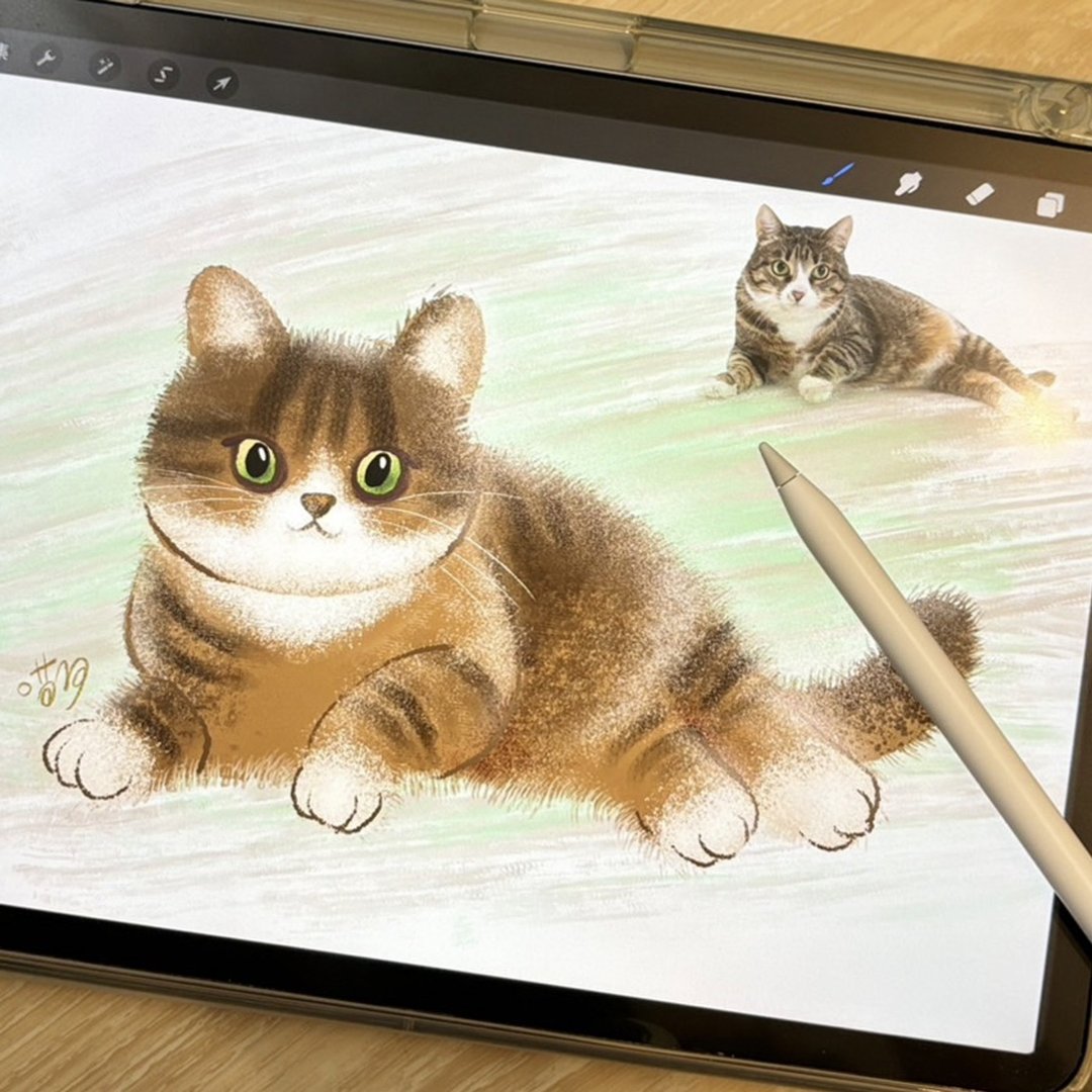 【宠物绘画课】亲手绘制您的毛小孩/ ipad+procreate/台中 - 插画/绘画/写字 - 其他材质 