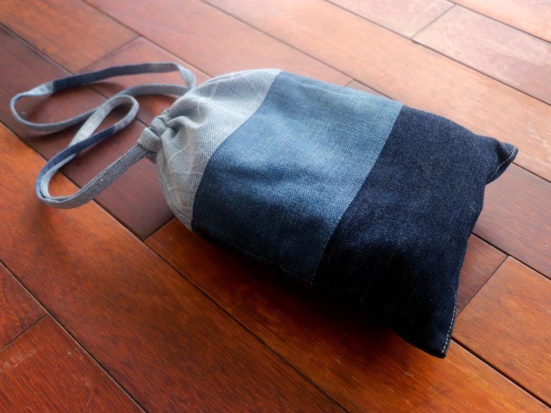 三色束口袋 - 其他 - 棉．麻 