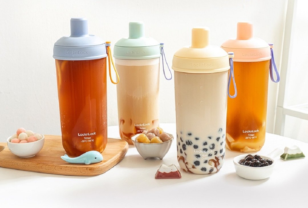 乐扣乐扣嚼对摇摇吸管杯700ml - 茶具/茶杯 - 塑料 