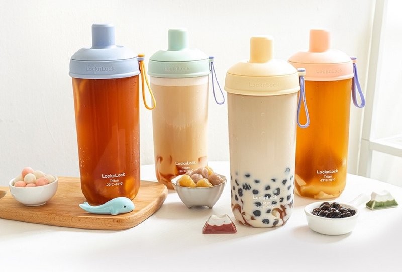 乐扣乐扣嚼对摇摇吸管杯700ml - 茶具/茶杯 - 塑料 