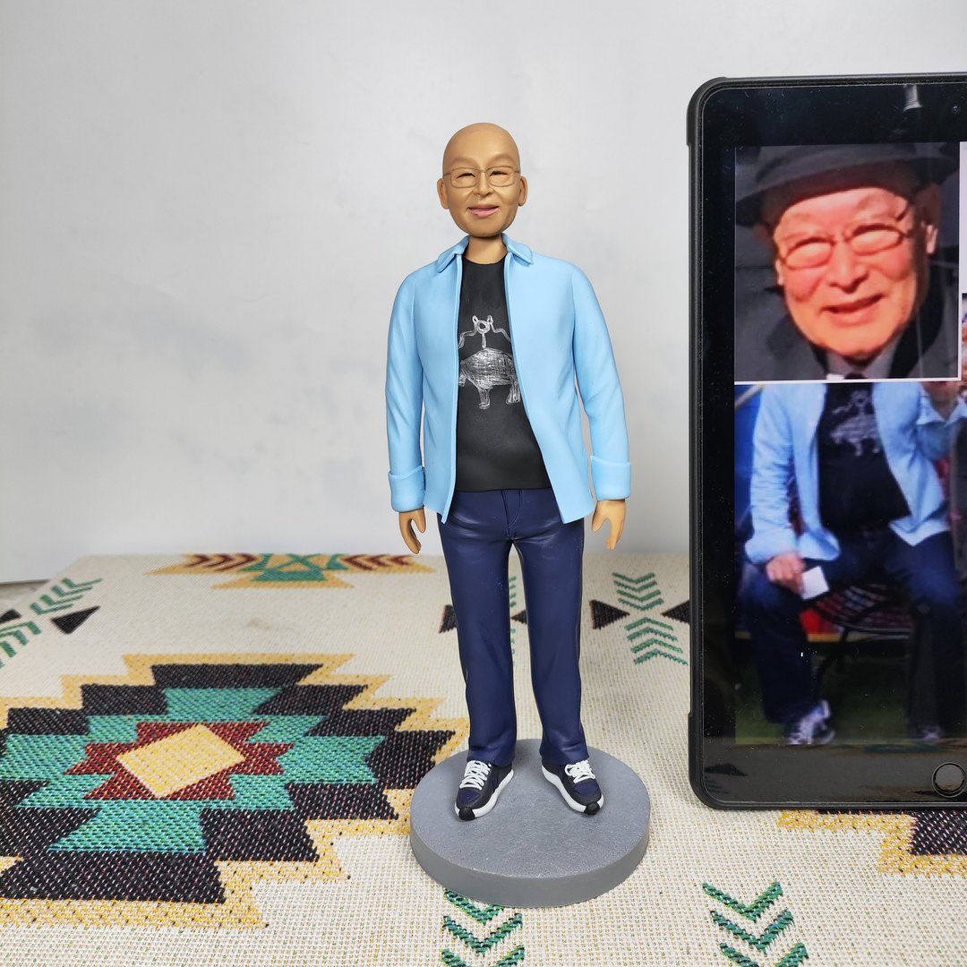 客制化人物公仔 人偶 3D人像画 似颜绘 肖像 定制 生日 纪念 礼物 - 玩偶/公仔 - 粘土 多色