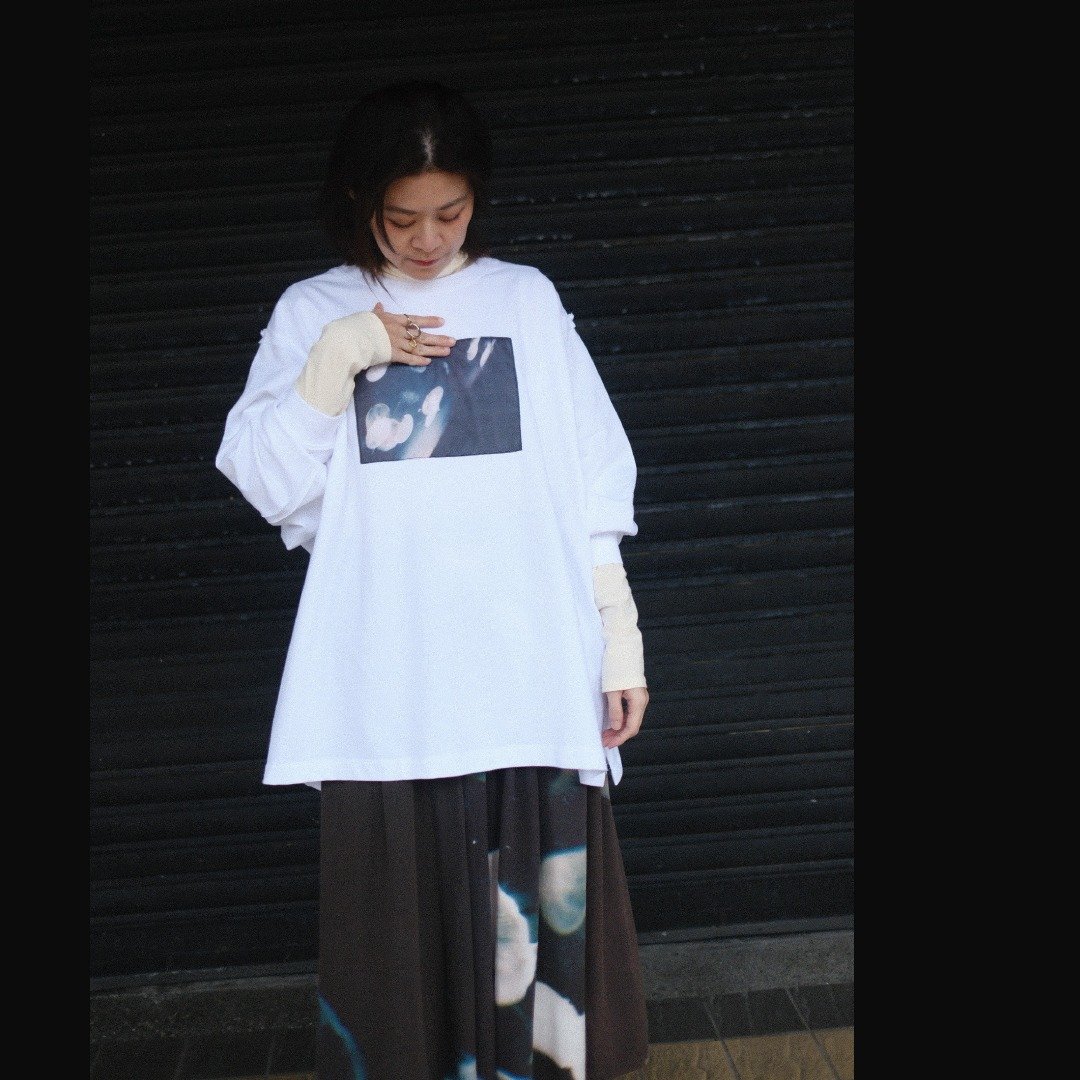 墨子 |  松松上衣 - 女装上衣 - 棉 黑色