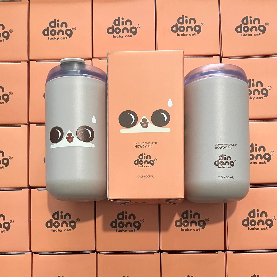 【DinDong猫】不锈钢保温杯400mL - 保温瓶/保温杯 - 不锈钢 银色