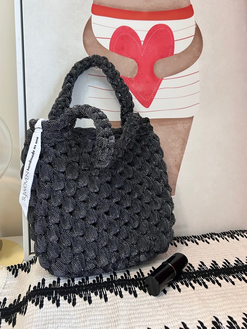 手编设计 I 随身日常手提/手腕包 - 手提包/手提袋 - 棉．麻 