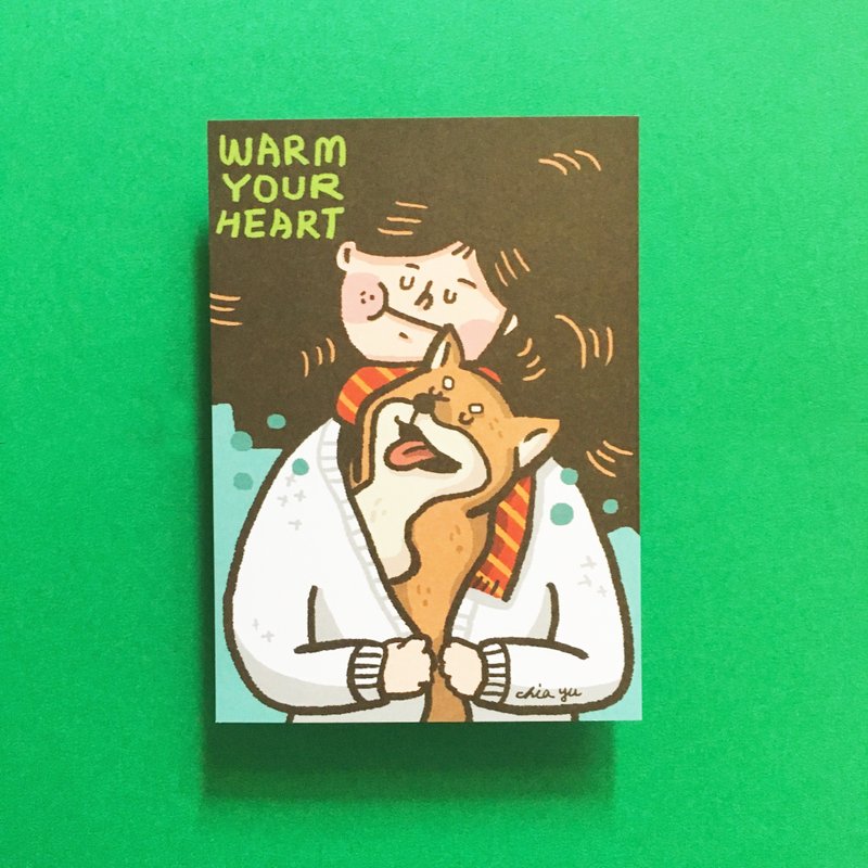 温暖你 / 明信片 - 卡片/明信片 - 纸 多色
