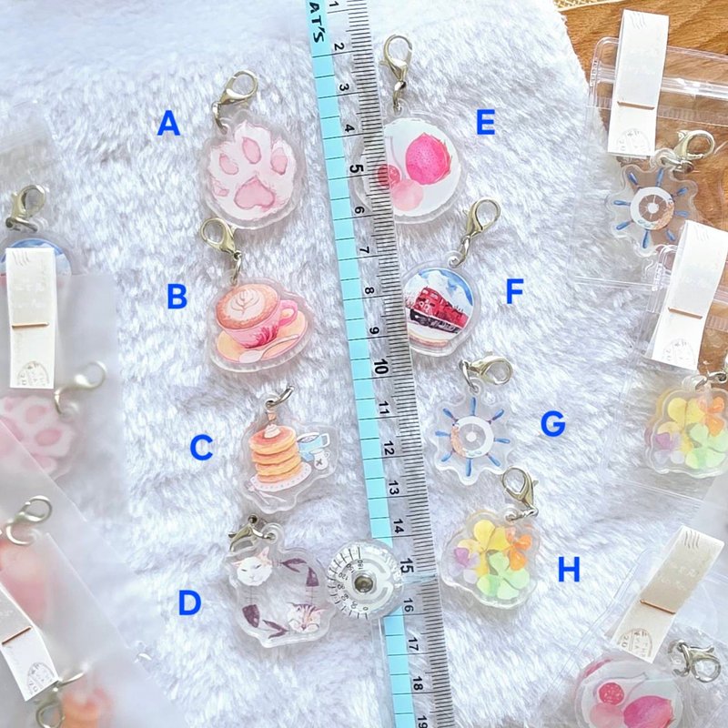 水彩画随意扣(共8款) - 其他 - 塑料 