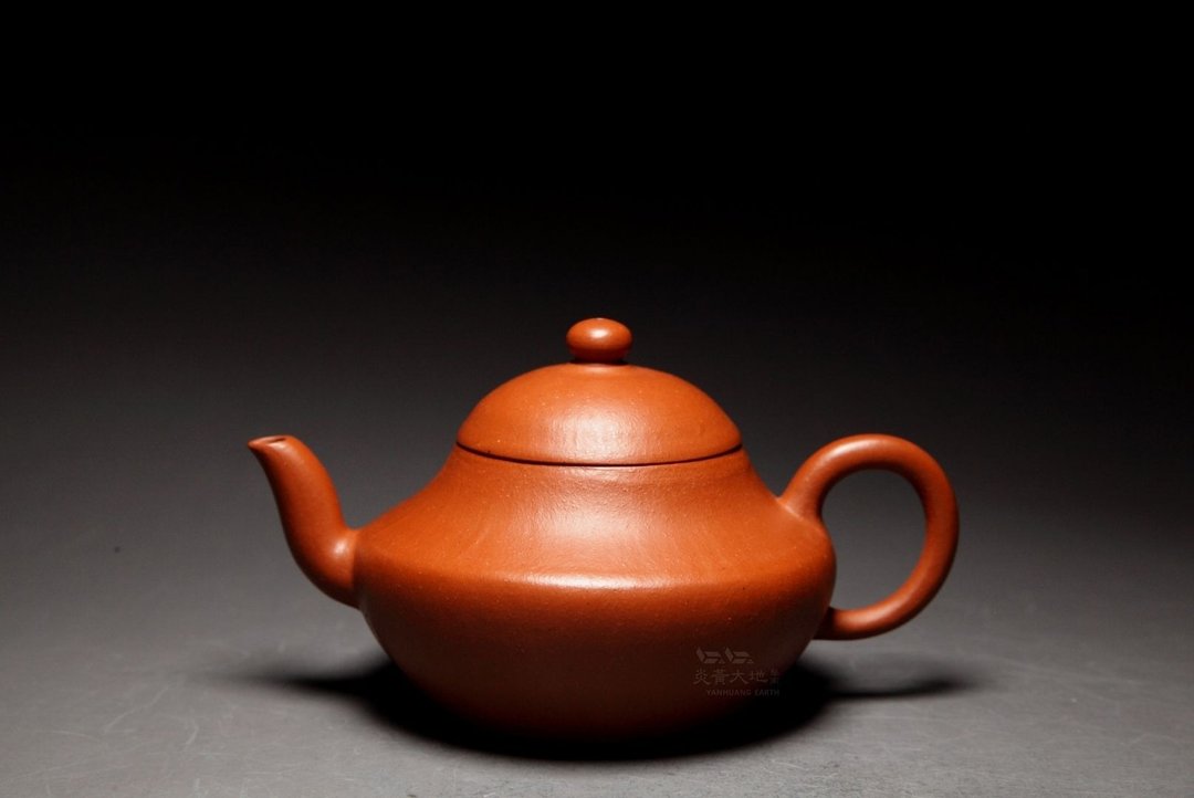 【扁梨6】龙山堂 古法纯手工 摹古系列 黄龙山老朱泥 155cc - 茶具/茶杯 - 陶 橘色