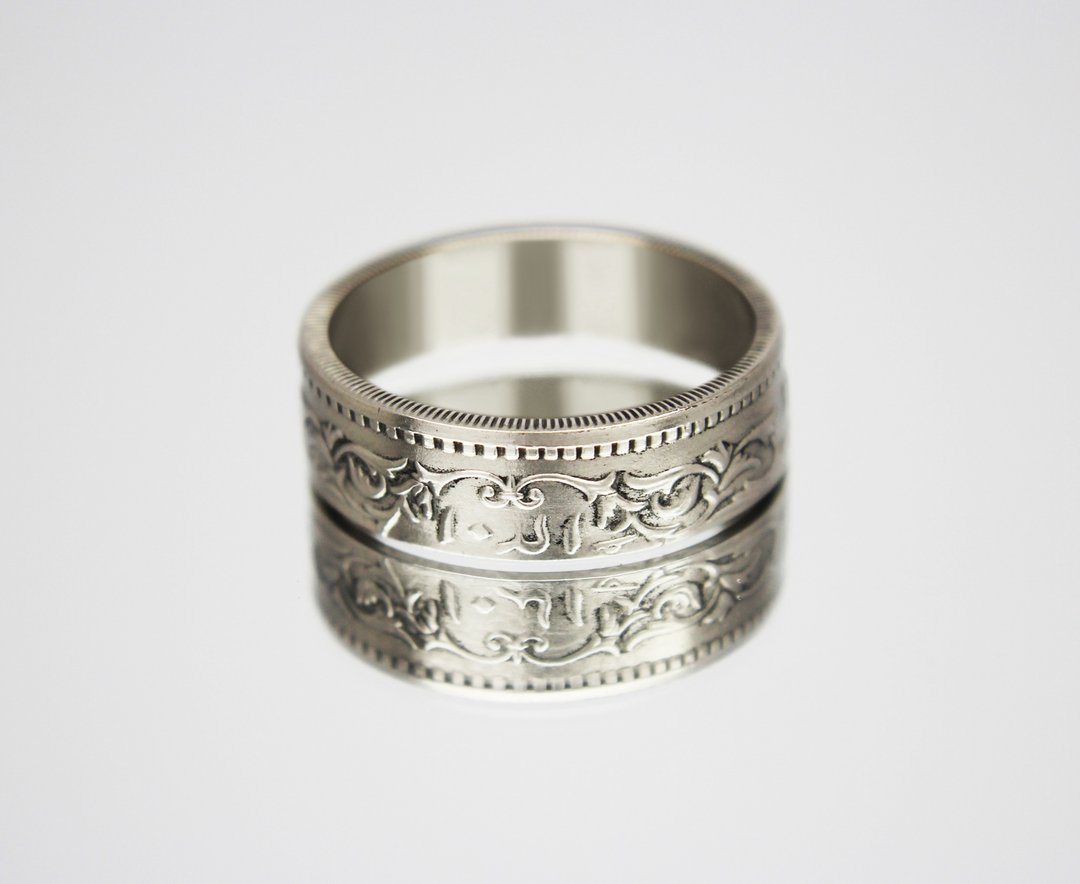 Pakistan Coin Ring 1 rupee 1981 coin rings for men coin rings for women gift - 戒指 - 其他金属 