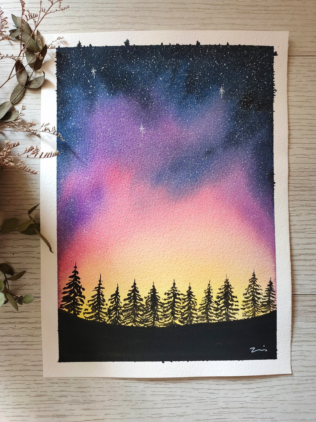 星空 (大) (1) - 海报/装饰画/版画 - 纸 