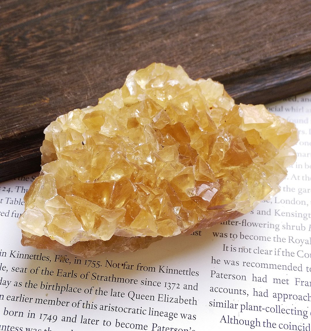 Calcite 福建产地 蜂蜜方解石 天然矿石 原矿 - 摆饰 - 其他材质 