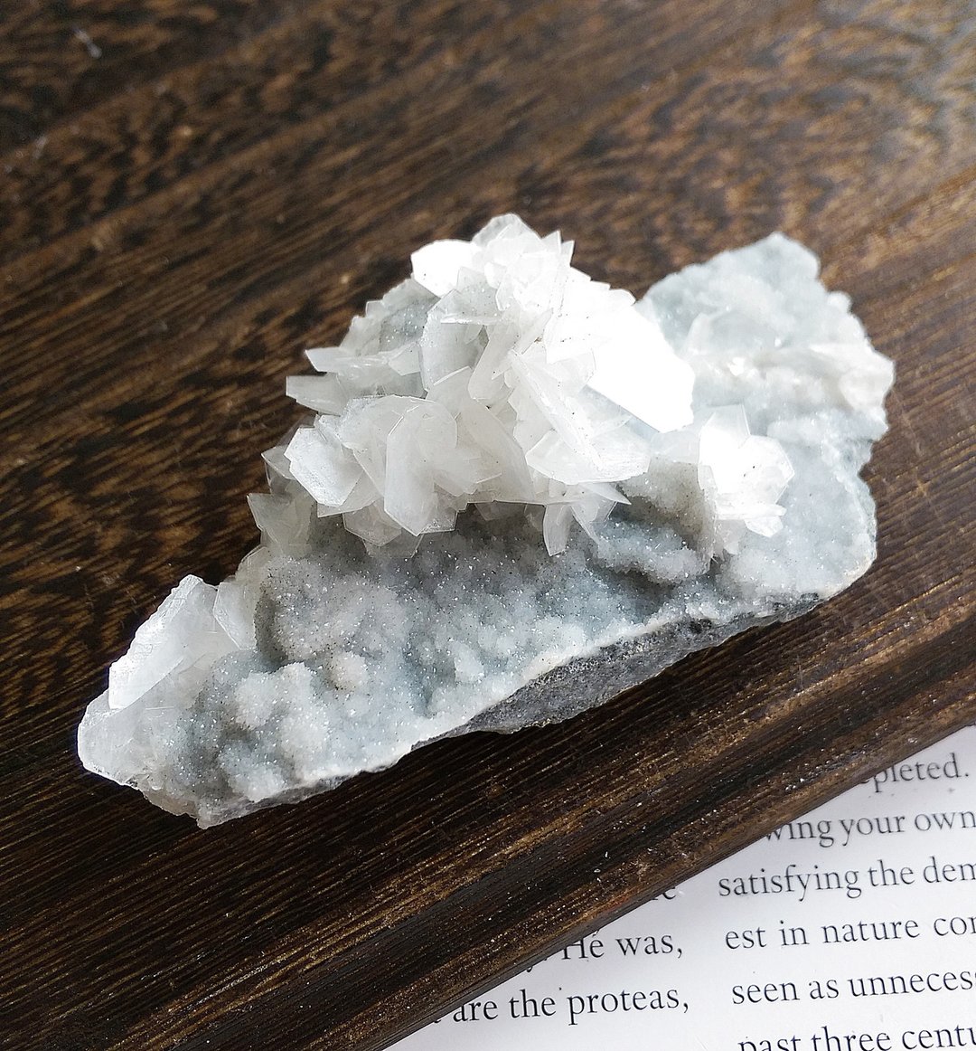 Calcite 湖南郴州产地 片状方解石 天然矿石 原矿 - 摆饰 - 其他材质 