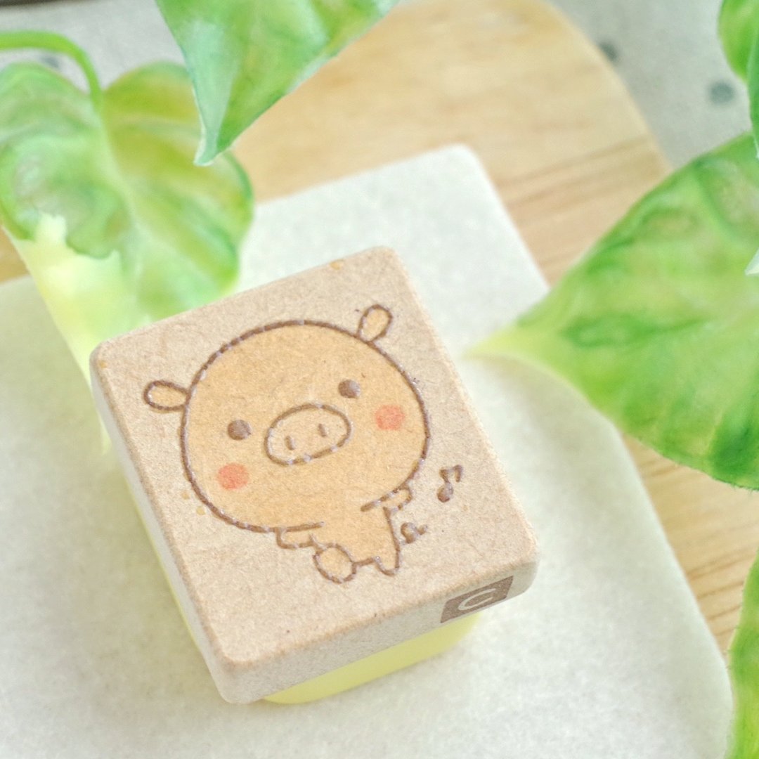 Euphoric pig's Hanko - 印章/印台 - 其他材质 多色