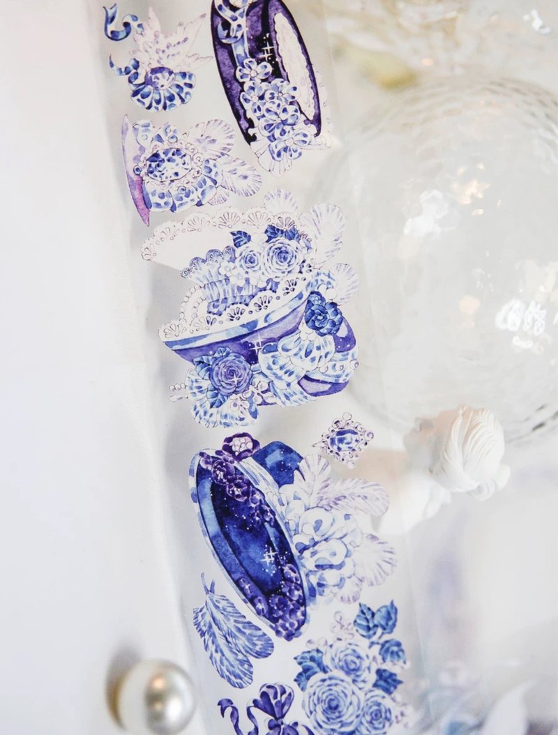 夜宴华戴 PET 纸胶带 - 纸胶带 - 纸 