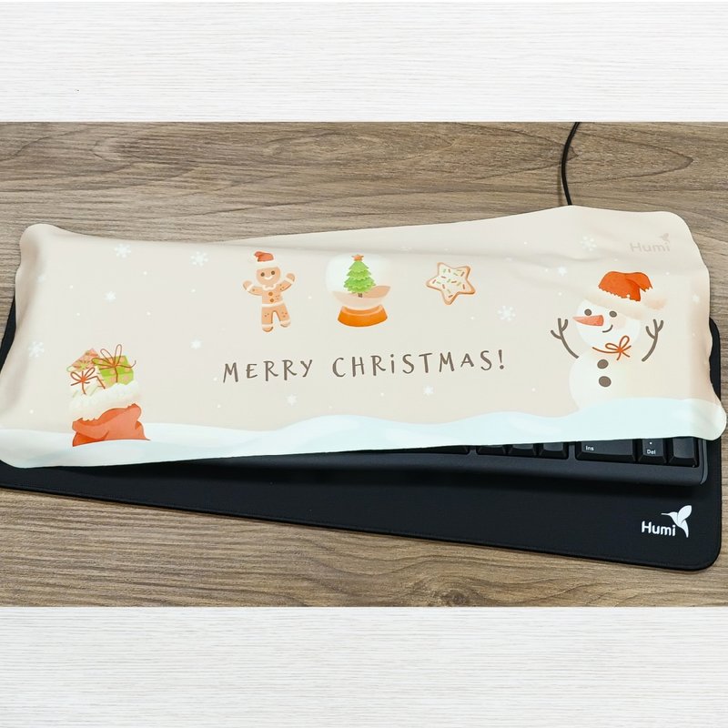 【Humi 圣诞精选-防尘降噪组】键盘吸音垫+键盘防尘布/圣诞礼物 - 鼠标垫 - 环保材料 黑色