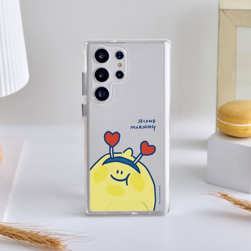 Second Morning爱心发箍防摔透明SAMSUNG手机壳 - 手机壳/手机套 - 塑料 多色