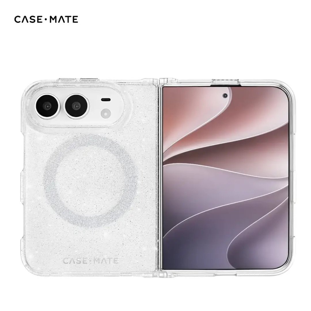 Casemate – iPhone Duo Twinkle Silver Magsafe 亮银色手机壳 - 手机壳/手机套 - 其他材质 