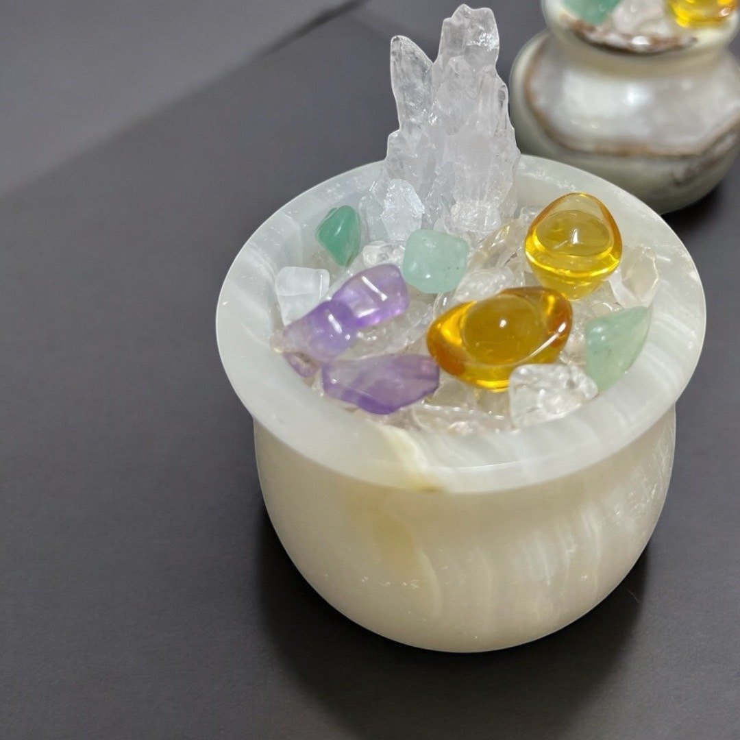 迷你水晶 水晶微景观 疗愈小物 - 摆饰 - 水晶 
