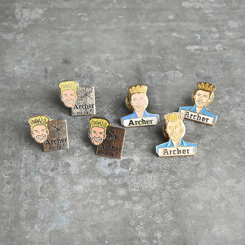 Vintage Pins 复古别针 / Vintage 古着 - 徽章/别针 - 其他金属 多色