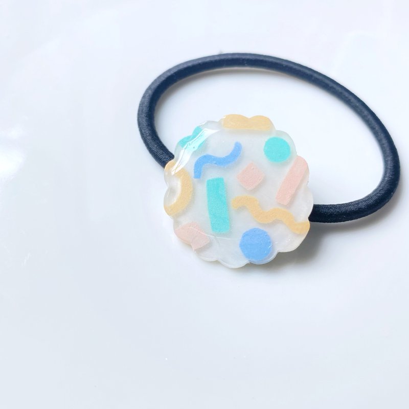 综合水果夹心酥-发圈 - 发饰 - 树脂 透明