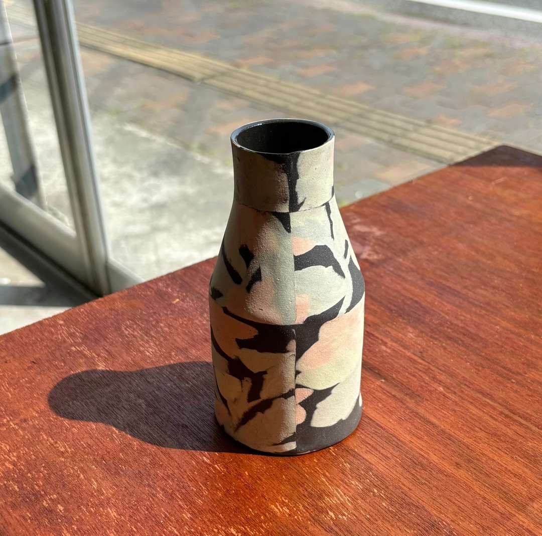 Takeo Vessel Project - 日本黑土系列小花器 - 花瓶/陶器 - 陶 