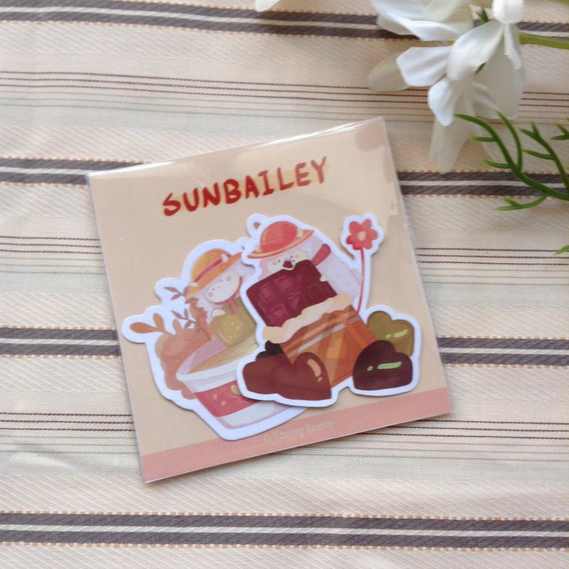 【SUNBAILEY羊】_防水贴纸 - 贴纸 - 纸 