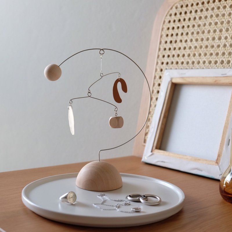 Libra desk mobile - 摆饰 - 木头 