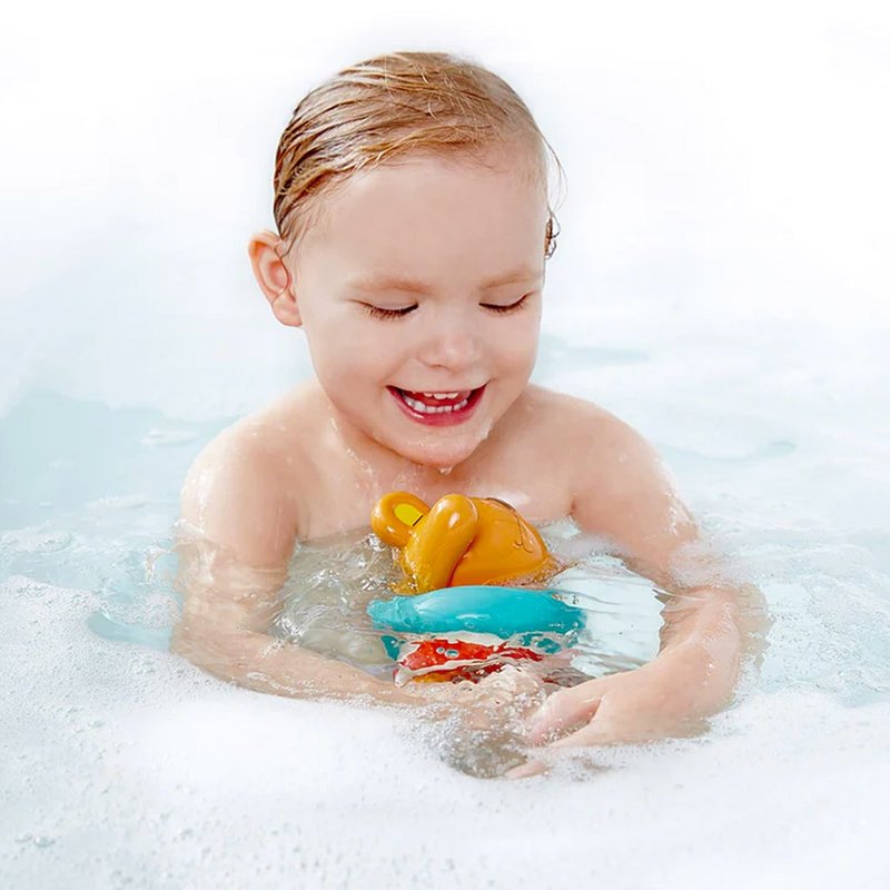 【德国Hape】游泳泰迪熊 - 玩具/玩偶 - 塑料 多色